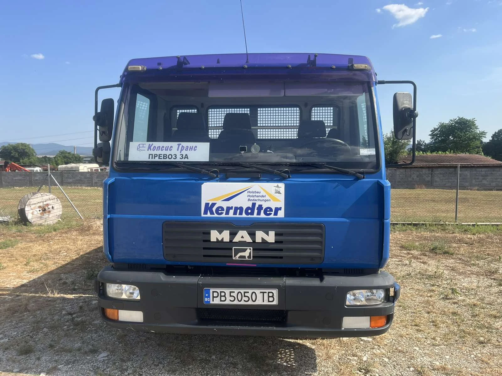 Man 8.180 САМОСВАЛ MEILLER KIPPER, снимка 8 - Камиони - 56657458