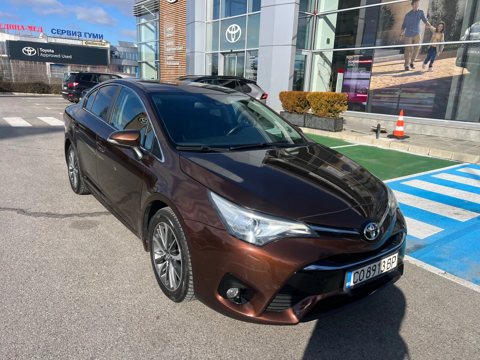 Toyota Avensis 2.0D 6MT ELEGANCE DAKOTA BROWN, снимка 1