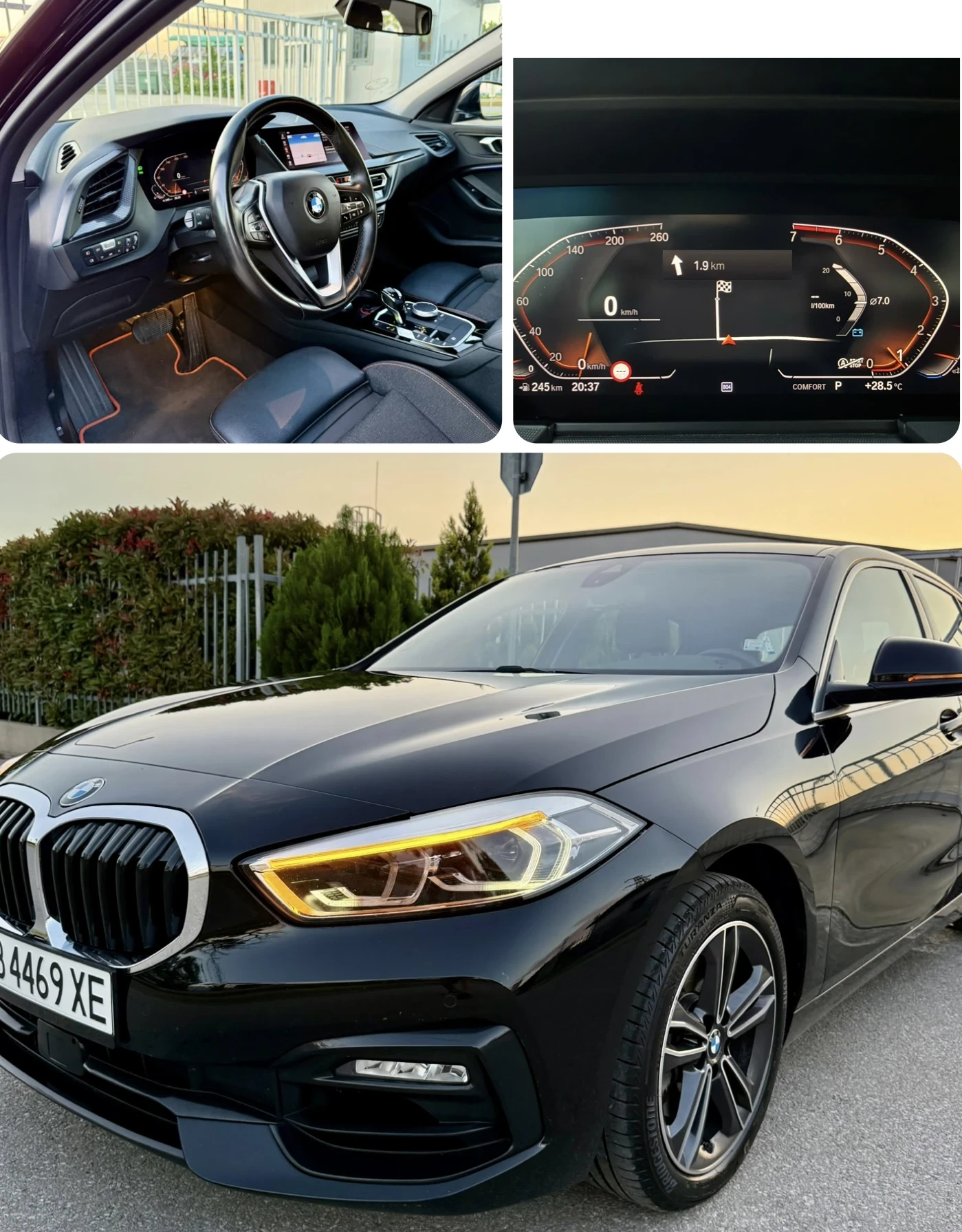 BMW 118 Keyless/ ОТЛИЧНО, снимка 14 - Автомобили и джипове - 54692842