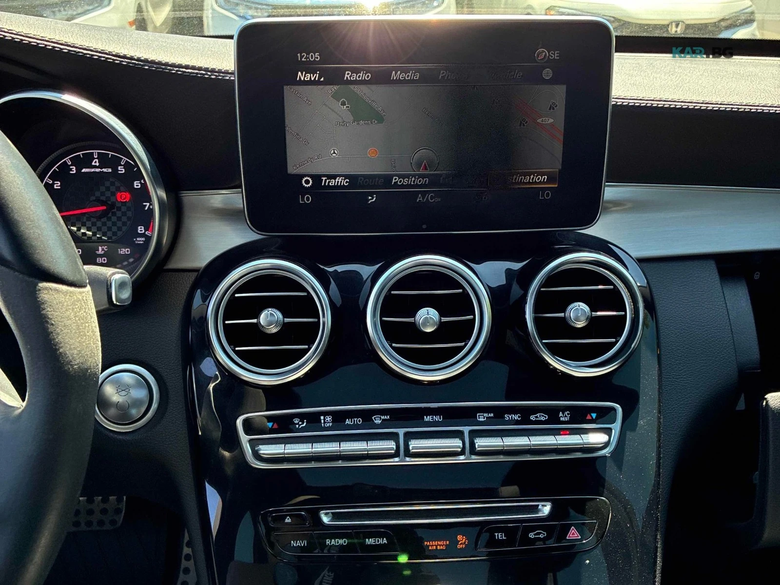 Mercedes-Benz C 43 AMG 4MATIC FULL Автокредит Цена до България, снимка 8 - Автомобили и джипове - 55058559