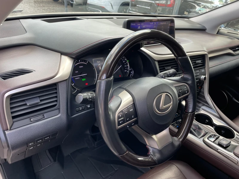 Lexus RX 450h Long/7места/360Camera/HUD/В гаранция , снимка 16 - Автомобили и джипове - 51963408