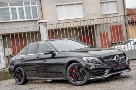 Mercedes-Benz C 220 CDI-BlueTEC-AMG-AGILITY-AMBIENT-HEAD UP-NAVI-TOP, снимка 1