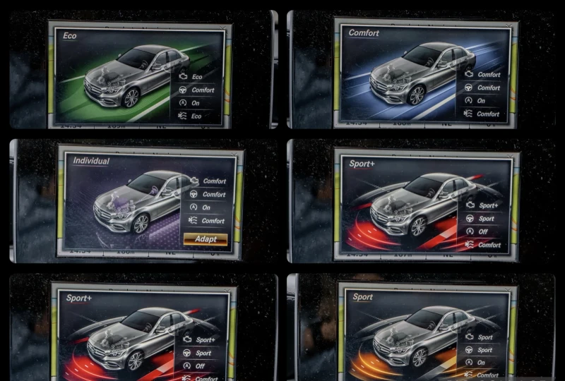 Mercedes-Benz C 220 CDI-BlueTEC-AMG-AGILITY-AMBIENT-HEAD UP-NAVI-TOP, снимка 8 - Автомобили и джипове - 53477730