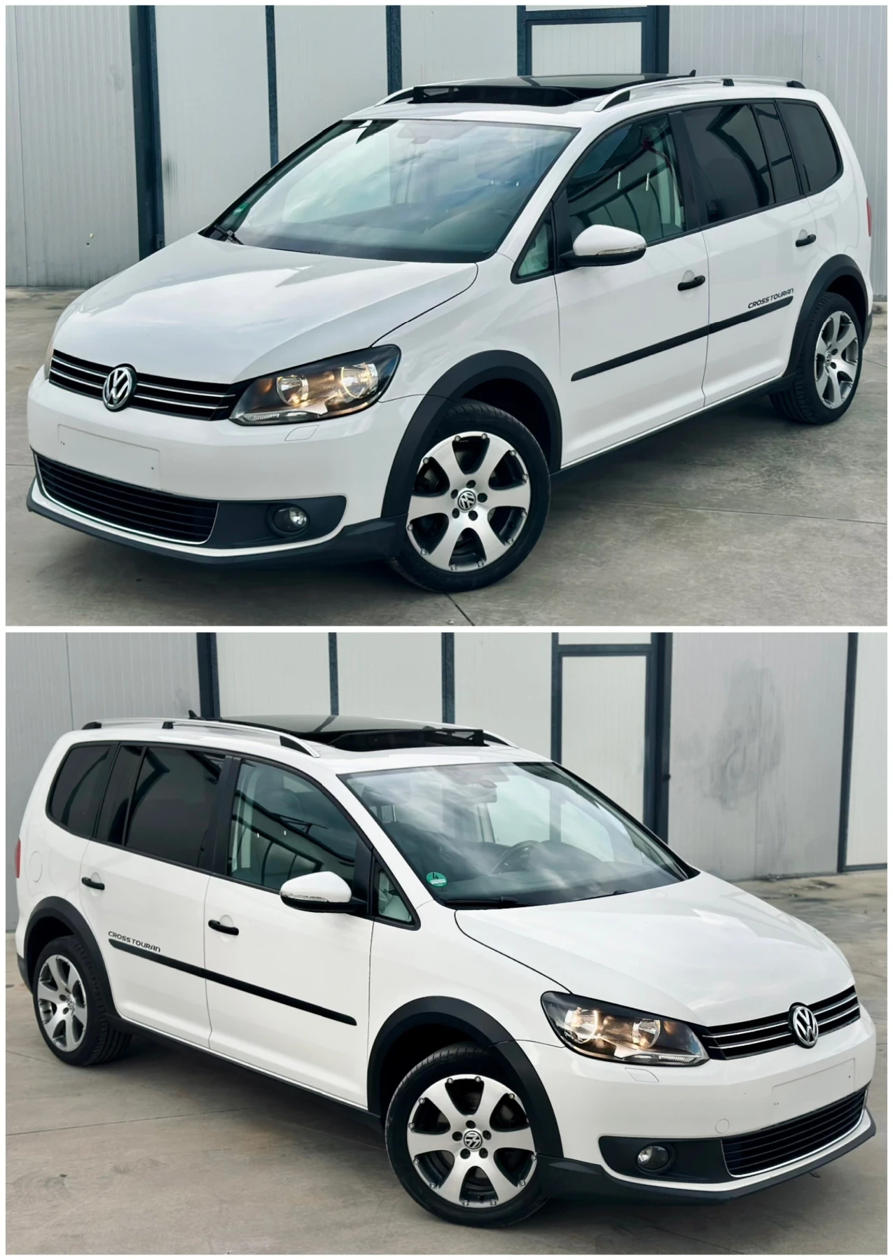 VW Touran * CrossTouran* Pano/Navi/Печка/З.Камера/Кожа - изображение 2