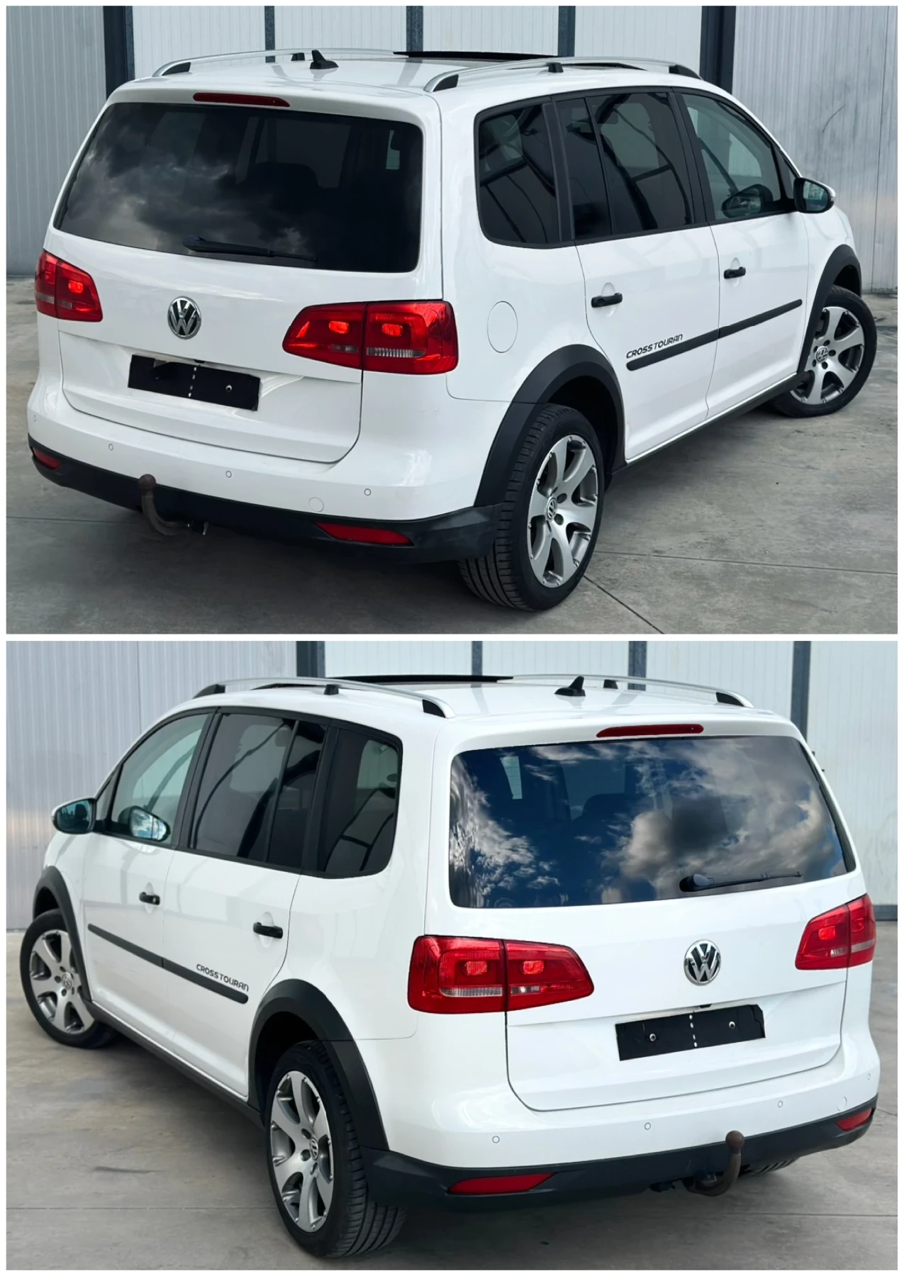 VW Touran * CrossTouran* Pano/Navi/Печка/З.Камера/Кожа - изображение 3