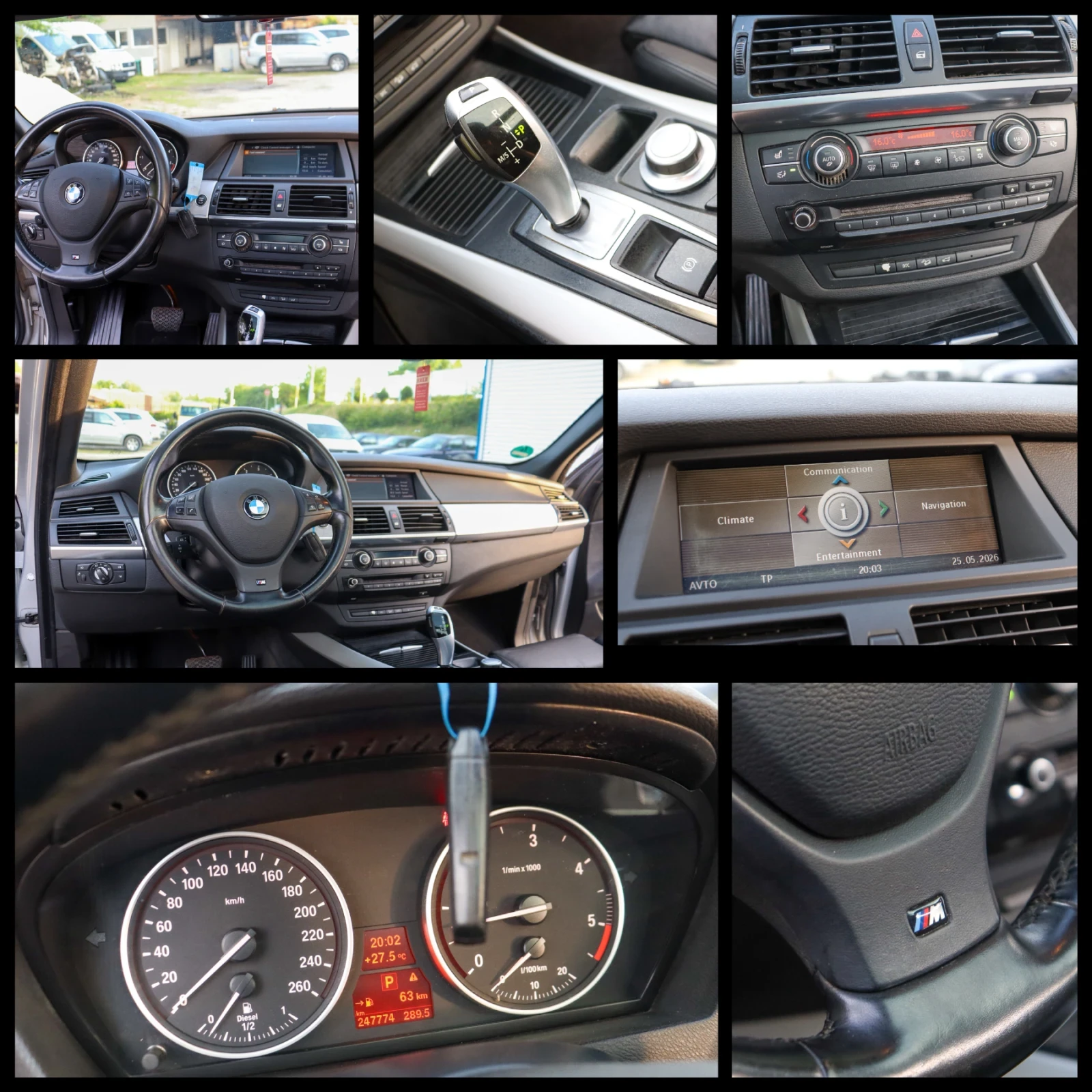 BMW X5 3.0d HedUp Pano Keyless, снимка 15 - Автомобили и джипове - 54388937