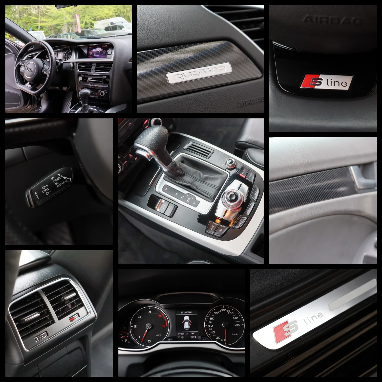 Audi A4 3.0TDI3xSline4x4, снимка 15 - Автомобили и джипове - 54388937