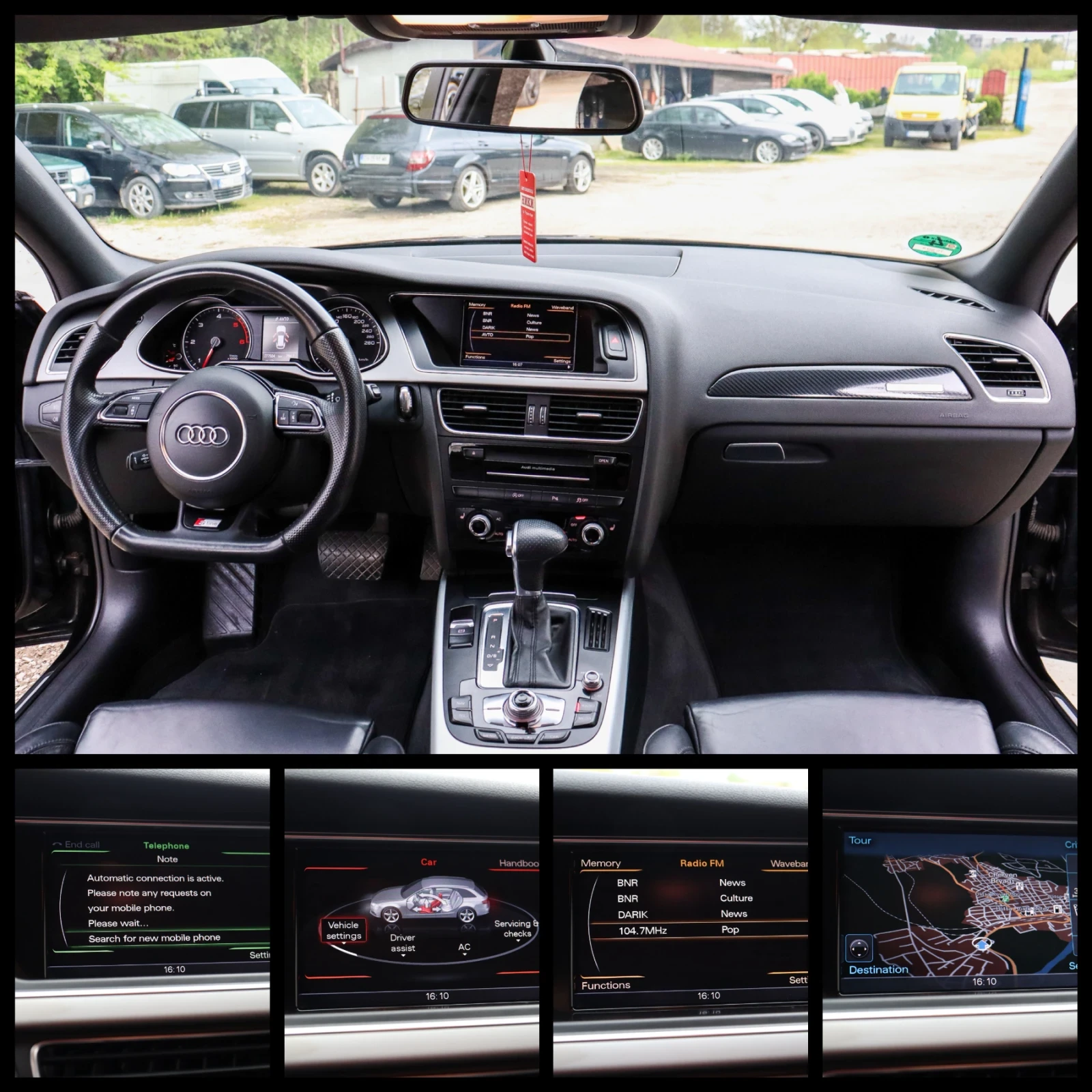 Audi A4 3.0TDI3xSline4x4, снимка 13 - Автомобили и джипове - 54388937