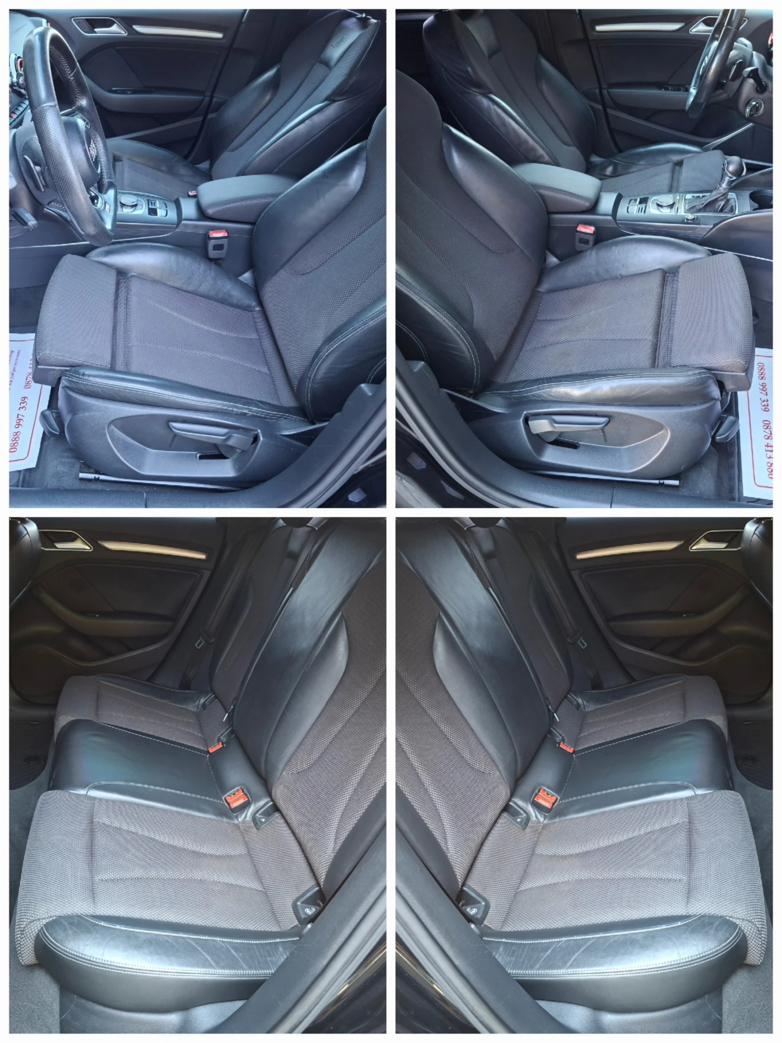 Audi A3 2.0TDI 6ск. F1 3xSline, снимка 8 - Автомобили и джипове - 55755244