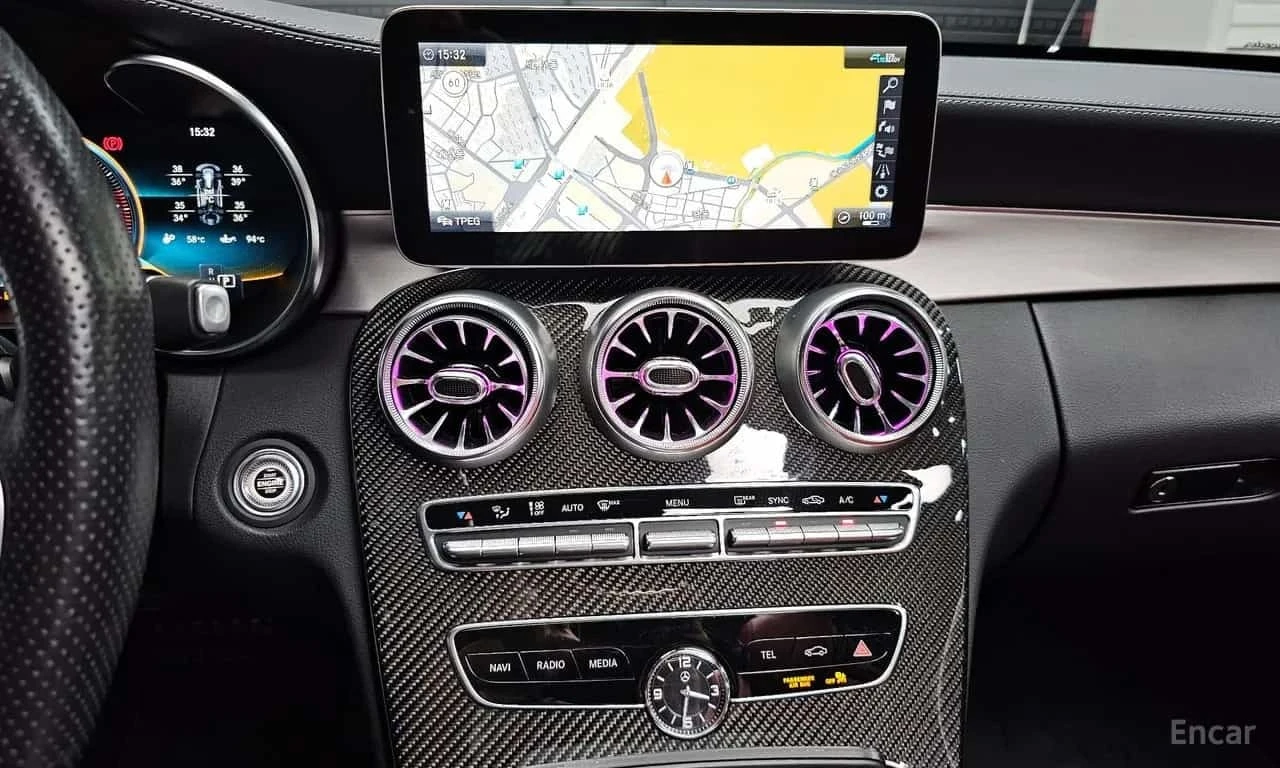 Mercedes-Benz C 43 AMG Coupe * Facelift * 360 * Head Up * , снимка 13 - Автомобили и джипове - 56198819