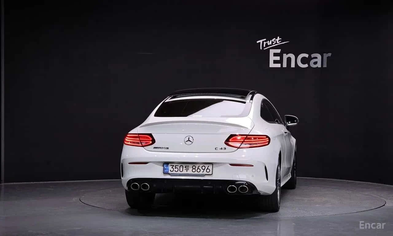 Mercedes-Benz C 43 AMG Coupe * Facelift * 360 * Head Up * , снимка 4 - Автомобили и джипове - 56198819