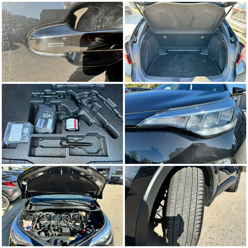 Toyota C-HR 1.8h 37000км. 136k.с FACE NAVI Гаранция , снимка 17 - Автомобили и джипове - 47714417