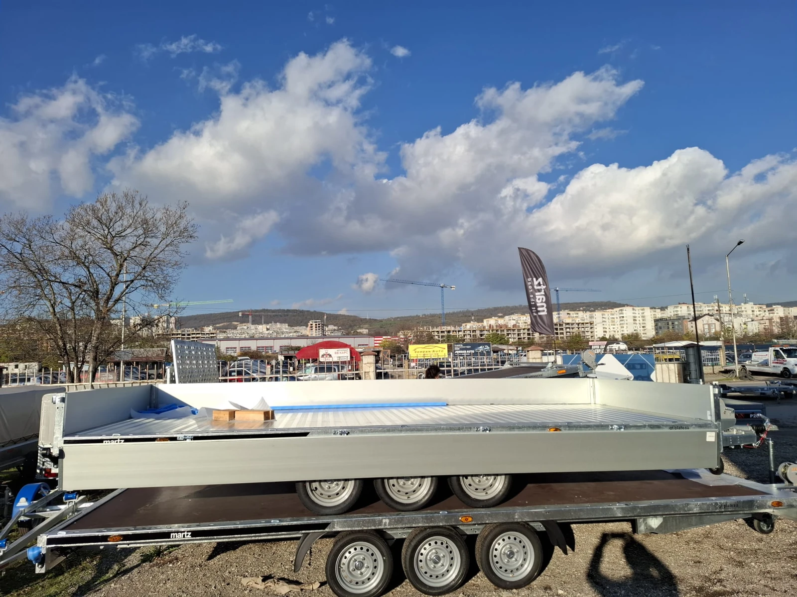   MARTZ GT PLATEAU S 500/3 3500KG ALU | Mobile.bg   2