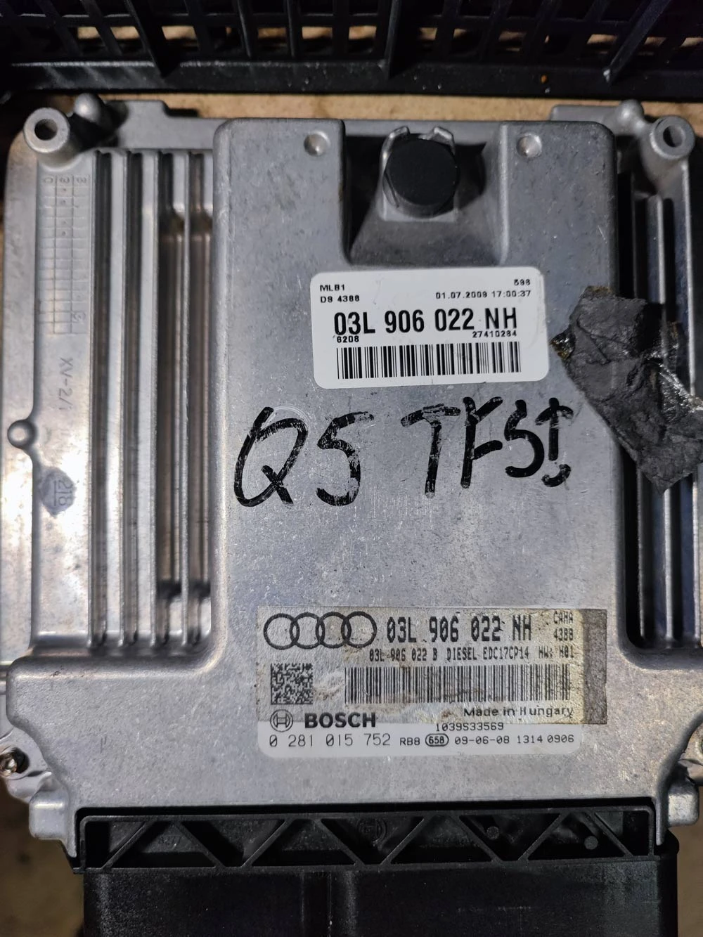 Компютър ECU Audi A6 4G 2.0TDI EDC17CP14 CAHA 03L906022NH