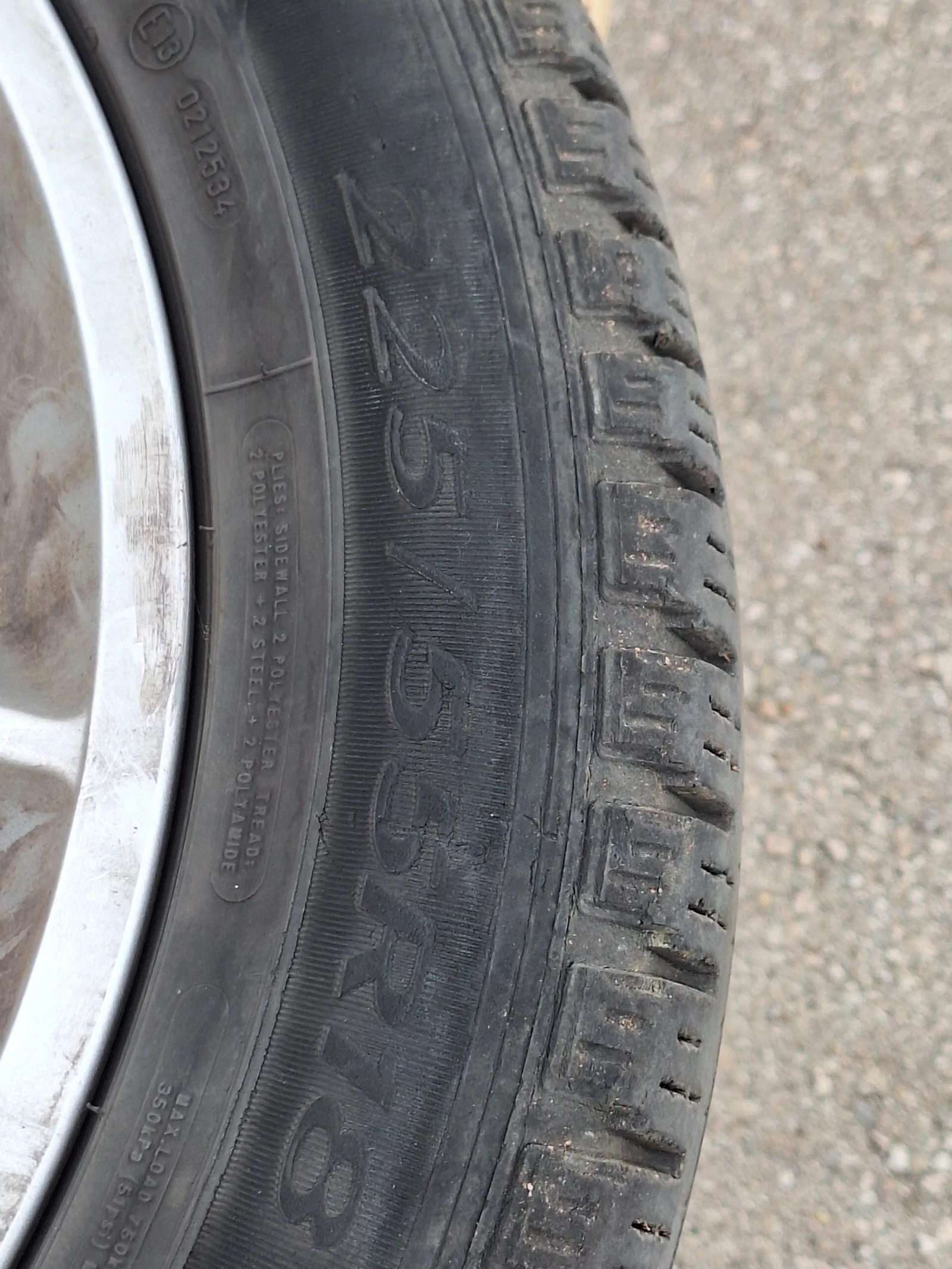 Гуми с джанти Goodyear 255/55R18, снимка 2 - Гуми и джанти - 54107041