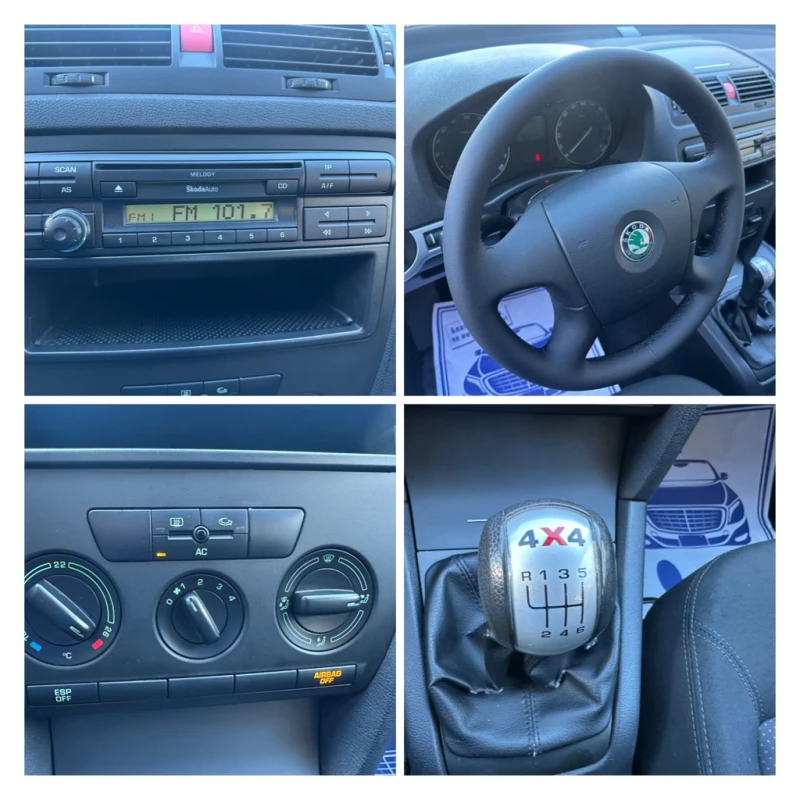 Skoda Octavia 1.9TDI* 4x4* REALNI* BLS MOTOR* KM* , снимка 13 - Автомобили и джипове - 48377428