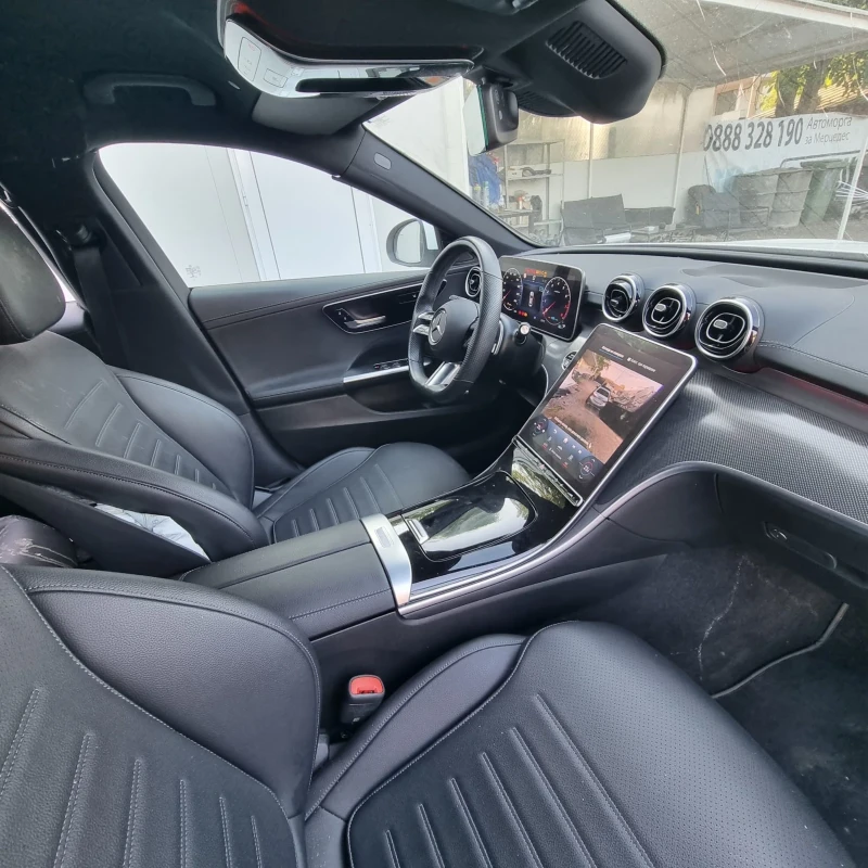 Mercedes-Benz C 300 EQ boost AMG 4 matic , снимка 13 - Автомобили и джипове - 50786635