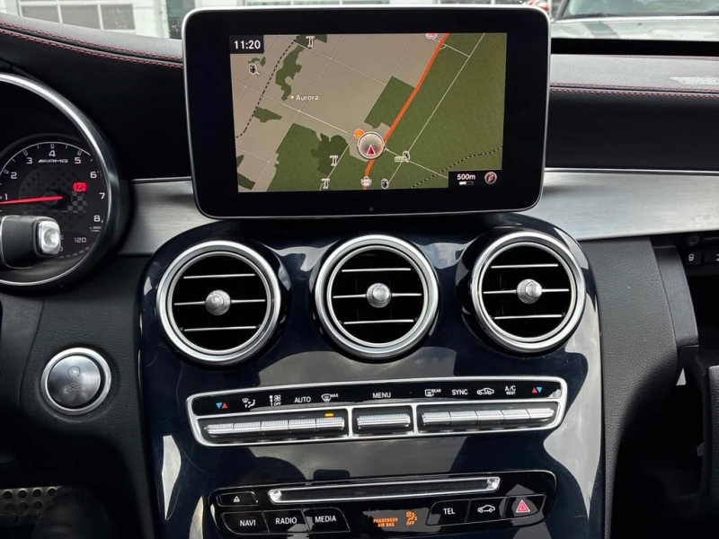 Mercedes-Benz C 43 AMG * 43* BURMESTER * 360 * CARFAX * , снимка 9 - Автомобили и джипове - 53232436