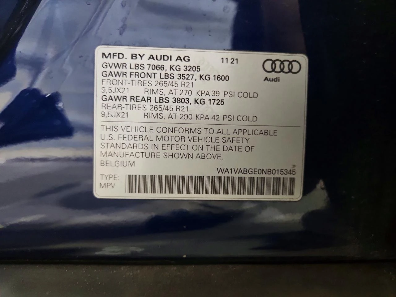 Audi E-Tron Chronos, снимка 13 - Автомобили и джипове - 55240978