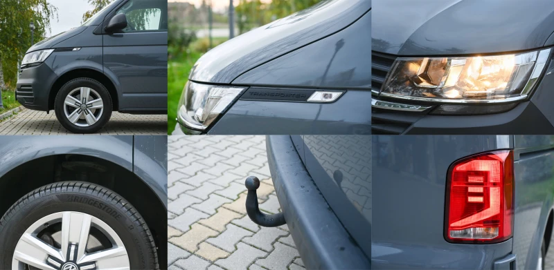 VW Transporter T6.1* 2.0TDI* 150кс* сДДС* Автомат* Подгрев* Germa, снимка 15 - Бусове и автобуси - 52367315