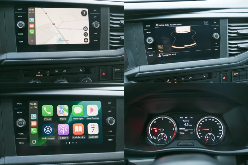 VW Transporter T6.1* 2.0TDI* 150кс* сДДС* Автомат* Подгрев* Germa, снимка 10 - Бусове и автобуси - 52367315