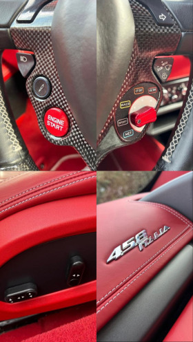 Ferrari 458 Italia Rosso Leather Interior, снимка 10
