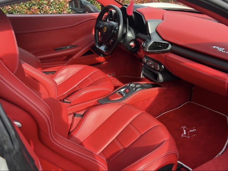Ferrari 458 Italia Rosso Leather Interior, снимка 8 - Автомобили и джипове - 45881303