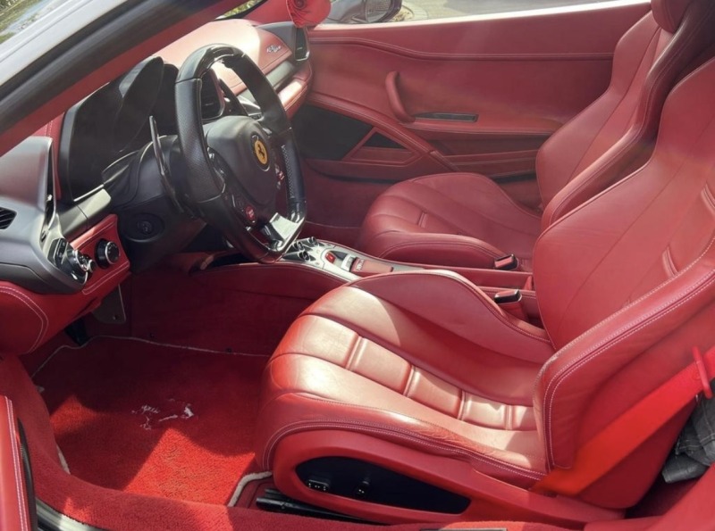 Ferrari 458 Italia Rosso Leather Interior, снимка 7 - Автомобили и джипове - 45881303