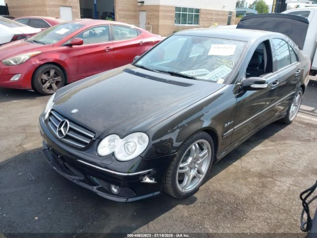 Mercedes-Benz C 55 AMG 5.5* v8* КОЖА* ШИБИДАХ* NAVI* , снимка 2 - Автомобили и джипове - 55593782