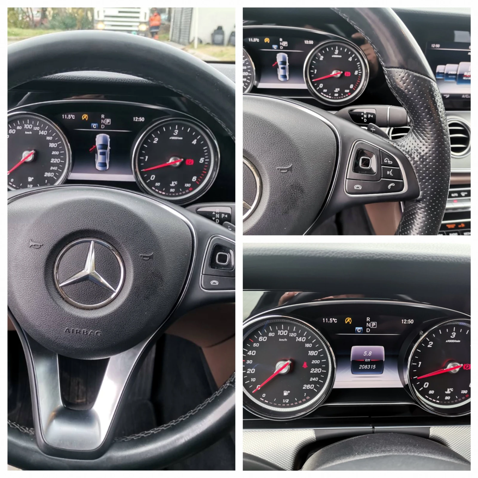 Mercedes-Benz E 350 КАТО ЧИСТО НОВ/AMG-PACK* 9G-TRONIC - изображение 9
