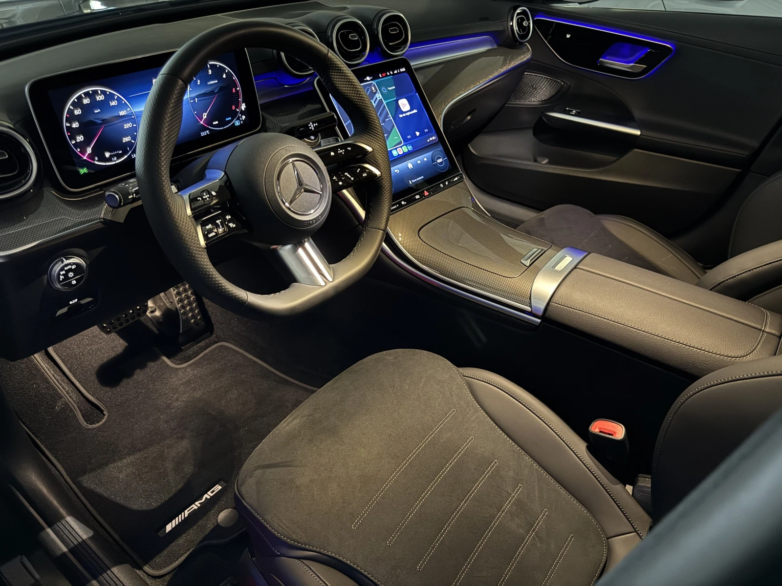 Mercedes-Benz C 220 d 4MATIC AMG, снимка 10 - Автомобили и джипове - 54714066