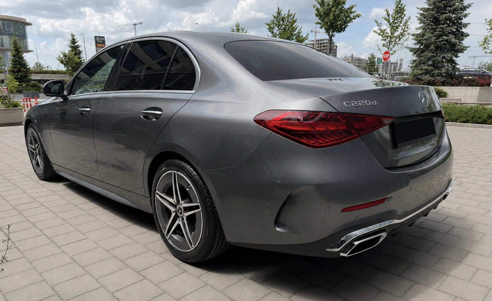 Mercedes-Benz C 220 d 4MATIC AMG, снимка 5 - Автомобили и джипове - 54714066