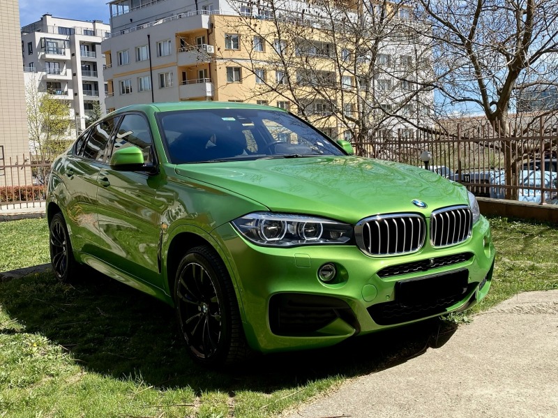 BMW X6 xDrive40d Java Green, снимка 1 - Автомобили и джипове - 46256054