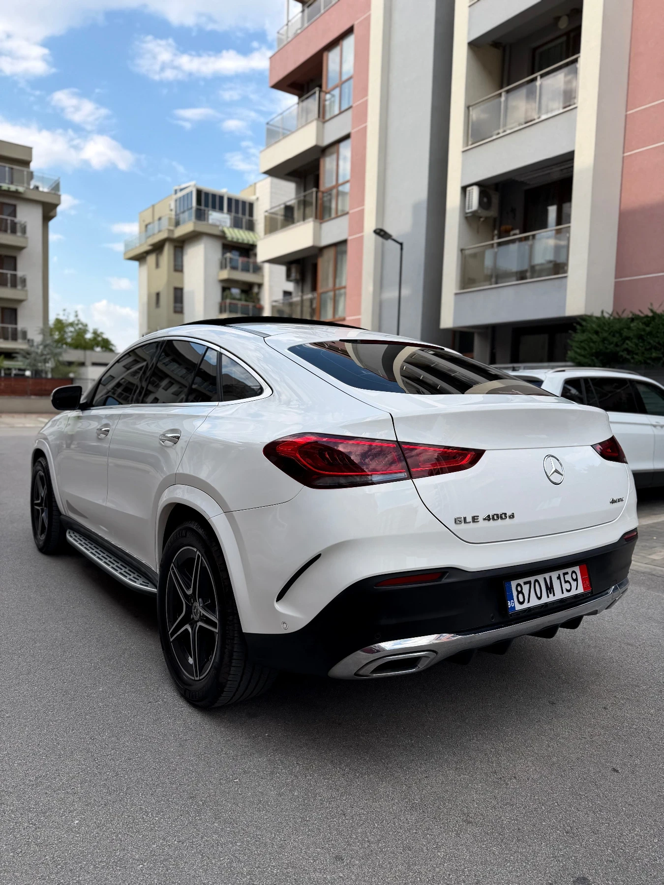 Mercedes-Benz GLE Coupe AMG line 400 d обдухване Burmester подгрев, снимка 3 - Автомобили и джипове - 55589035