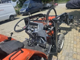 Трактор Kubota Gl 23 с нов челен товарач и фреза, снимка 4