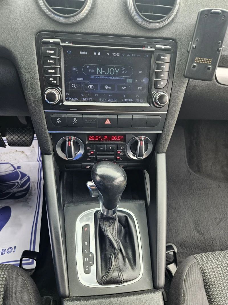Audi A3 2.0tdi s-line 140ps automat navi, снимка 13 - Автомобили и джипове - 53398718