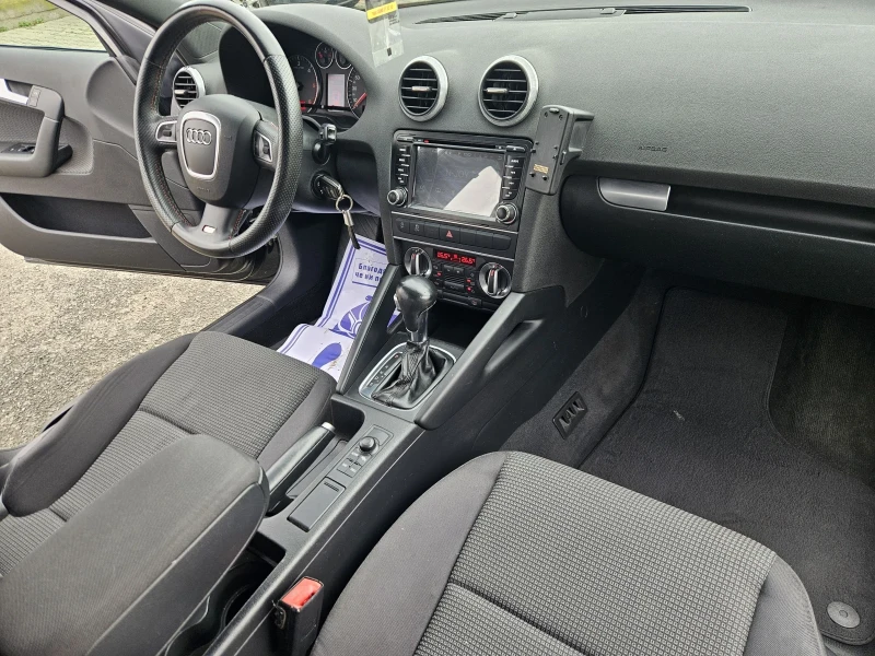 Audi A3 2.0tdi s-line 140ps automat navi, снимка 11 - Автомобили и джипове - 53398718