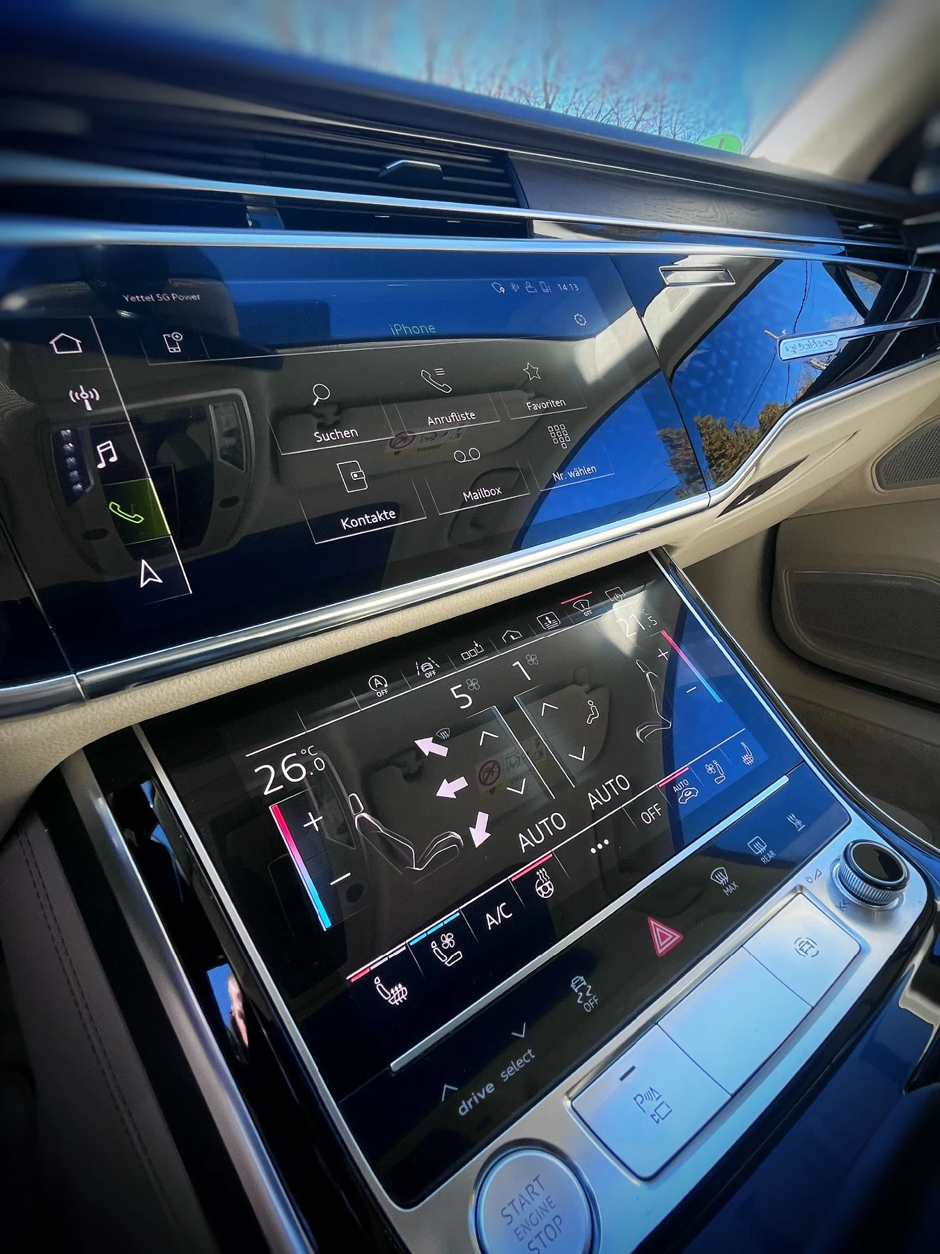 Audi A8 LONG| FULL| B&O| PANO | 3xTV | 360 CAMERA| ������ | Mobile.bg � ����������� 12