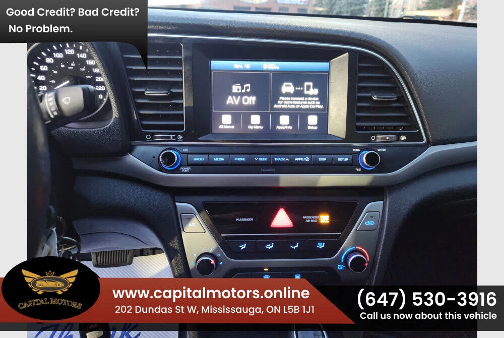 Hyundai Elantra FWD* GL* BLIND SPOT* АвтоКредит(ЦЕНА ДО БГ), снимка 11 - Автомобили и джипове - 53788489