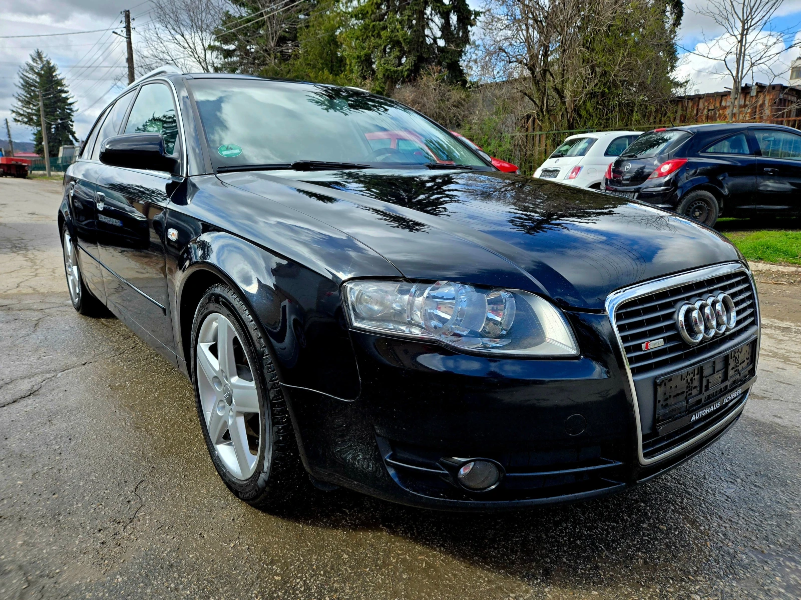 Audi A4 2.0 TDI Германия S-Line Клима Навигация Подгрев , снимка 8 - Автомобили и джипове - 54057916