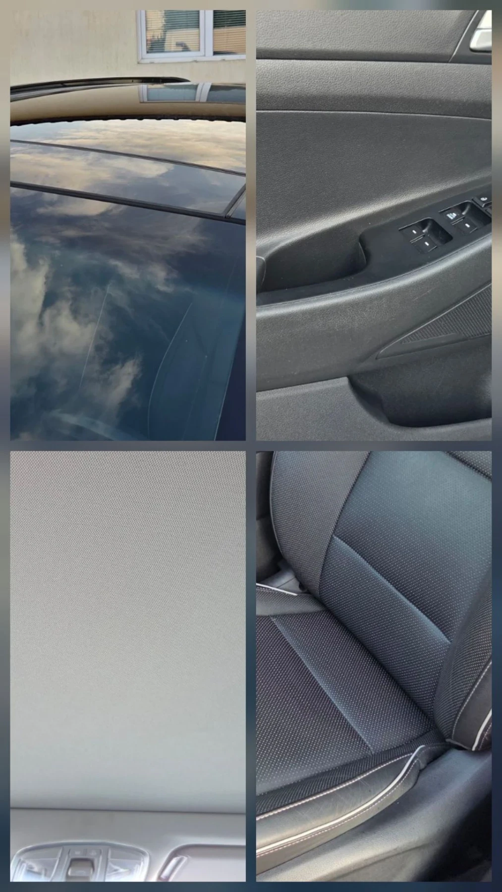 Hyundai Tucson 1.6 T- 177к.с/4х4/Vertex/кожа/автомат/Евро6b/, снимка 17 - Автомобили и джипове - 55695667