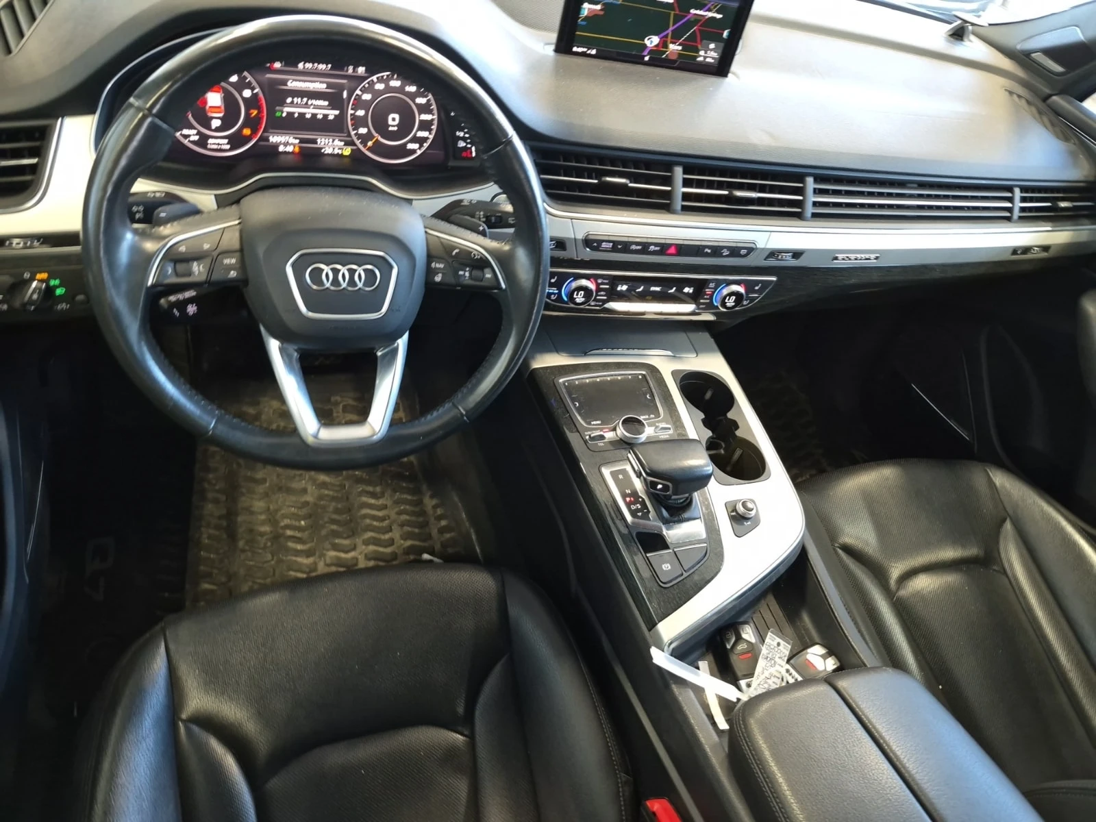 Audi Q7 * TECHNIK * CARFAX * ОБДУХВАНЕ * ПАНОРАМА , снимка 11 - Автомобили и джипове - 55799227