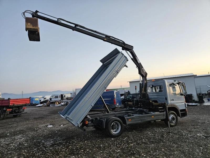 Mercedes-Benz Atego 1224, Самосвал, Кран HIAB 077, снимка 5 - Камиони - 48720065