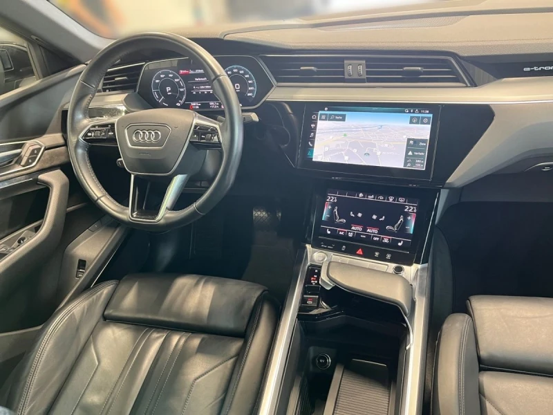 Audi E-Tron 55 Sportback Гаранция/360/B&O/HUD/Valcona, снимка 6 - Автомобили и джипове - 47824312