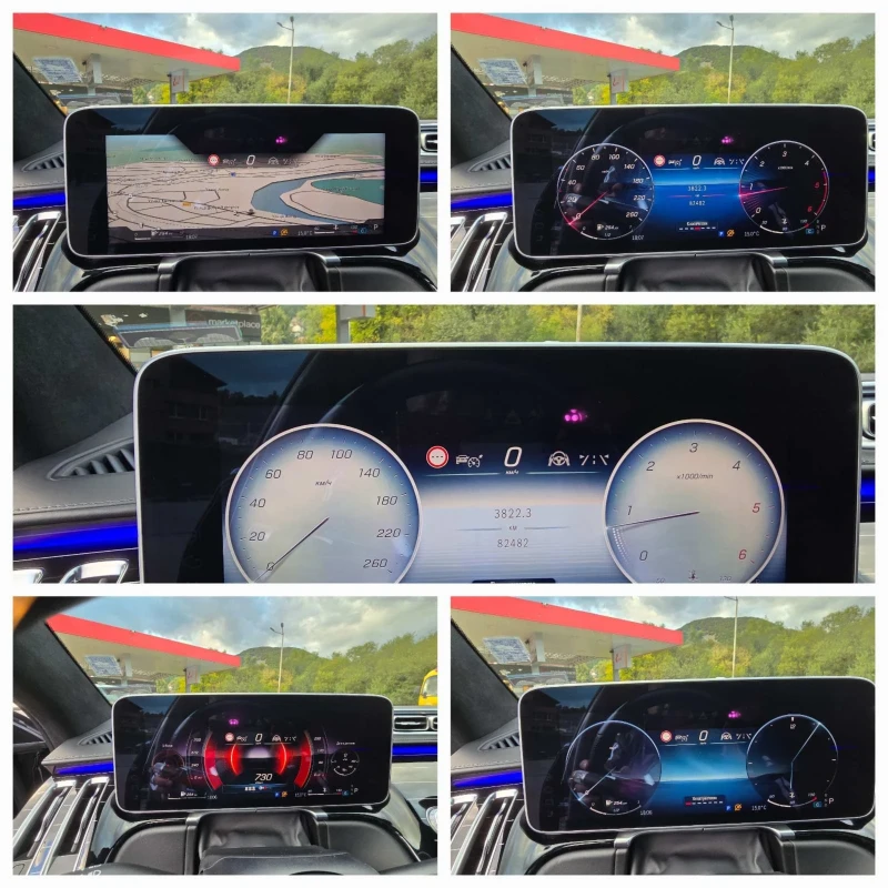 Mercedes-Benz S 400 Топ състояние///82000км , снимка 13 - Автомобили и джипове - 52655510