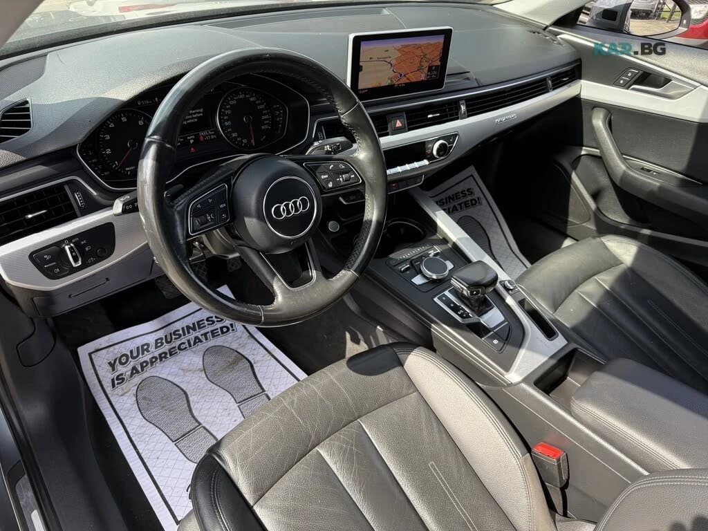 Audi A4 QUATTRO* PROGRESIV* KEYLESS АвтоКредит(ЦЕНА ДО БГ), снимка 5 - Автомобили и джипове - 54755906