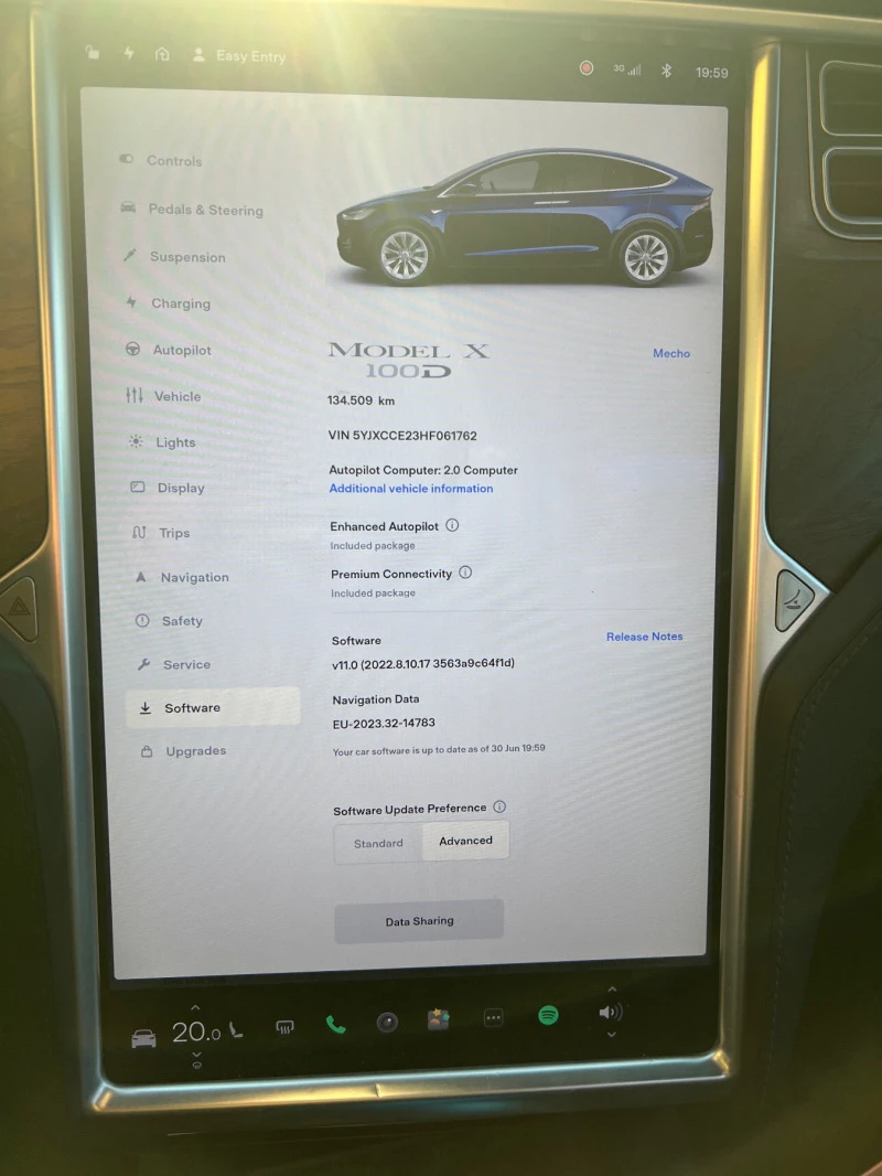 Tesla Model X 100D, снимка 6 - Автомобили и джипове - 46425205