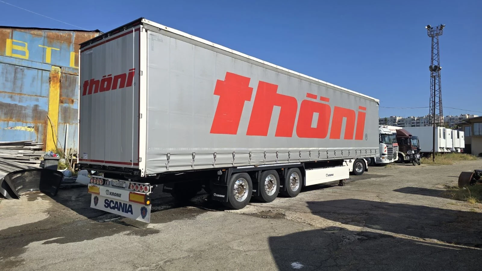 Полуремарке Krone, снимка 2 - Ремаркета - 55735501