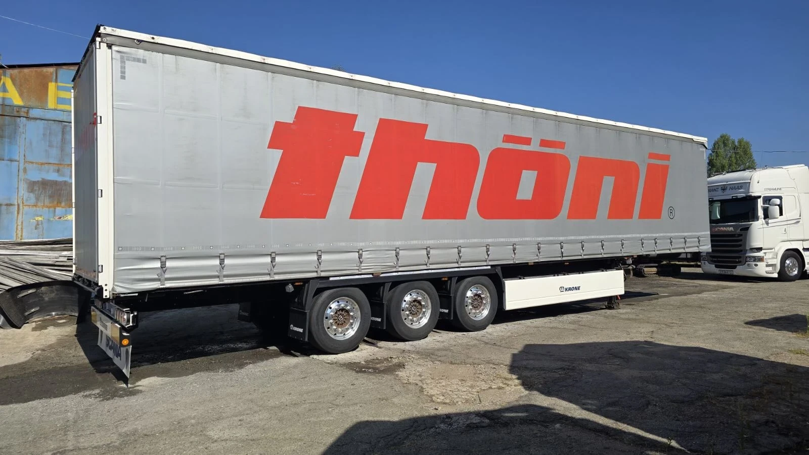 Полуремарке Krone, снимка 3 - Ремаркета - 55735501