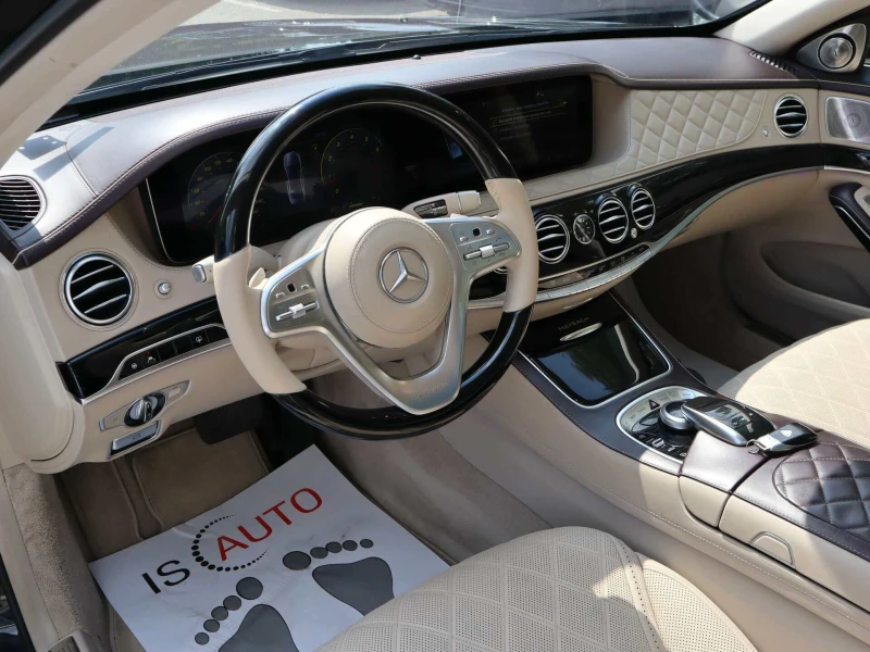 Mercedes-Benz S 560 Maybach/4matic/3D Burmester/Камера360/DESIGNO/, снимка 8 - Автомобили и джипове - 51359950